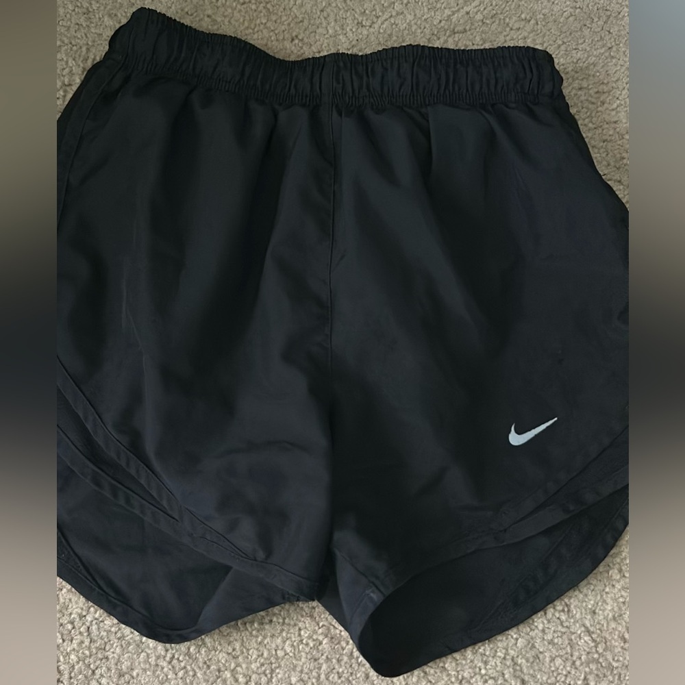 Black Nike dry-fit shorts